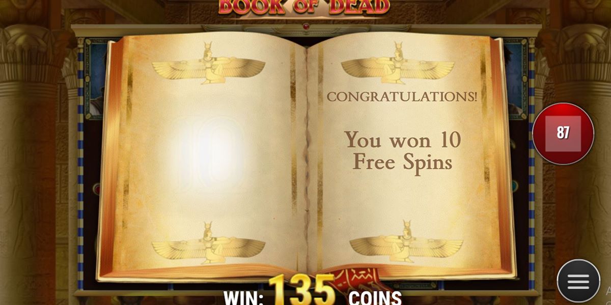 book of dead bonus funksiyasi 1