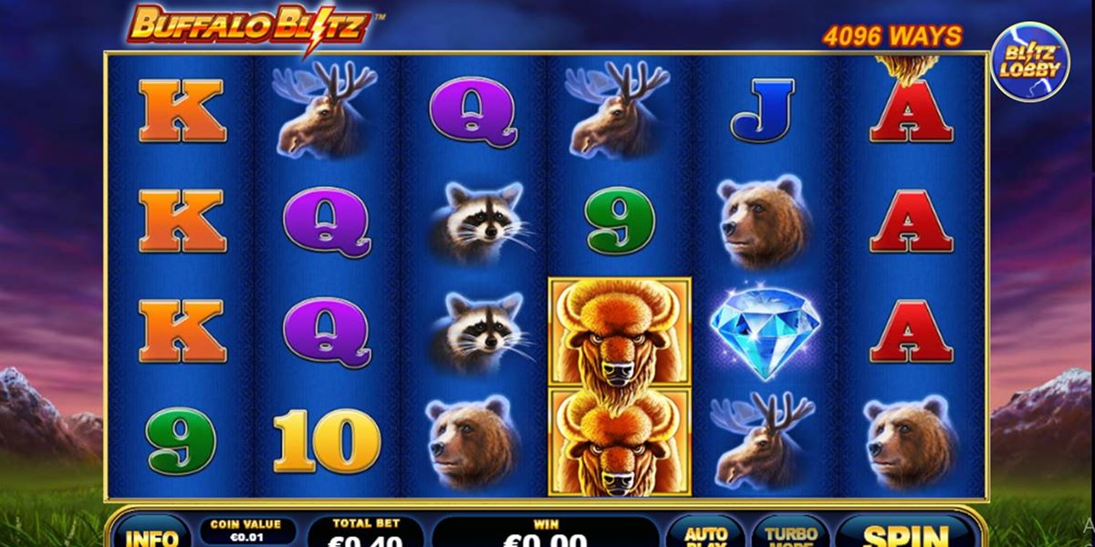 Buffalo Blitz asosiy ekrani