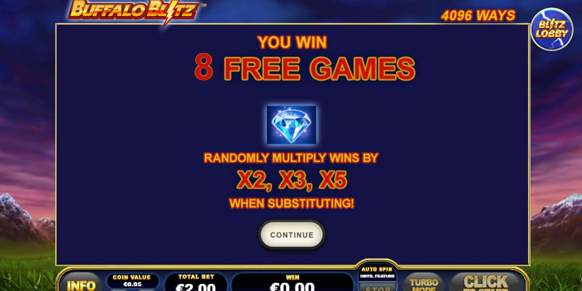 Buffalo Blitz bonus funksiyasi