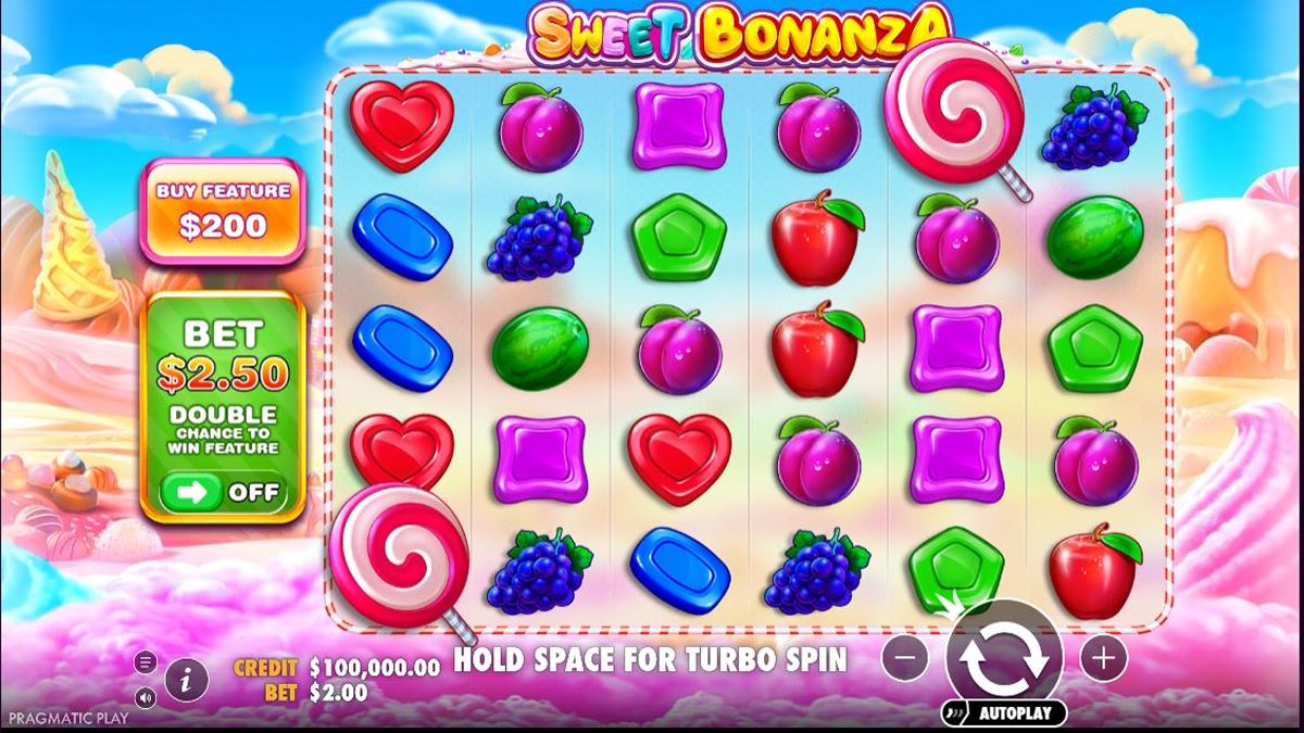 sweet bonanza bosh ekrani
