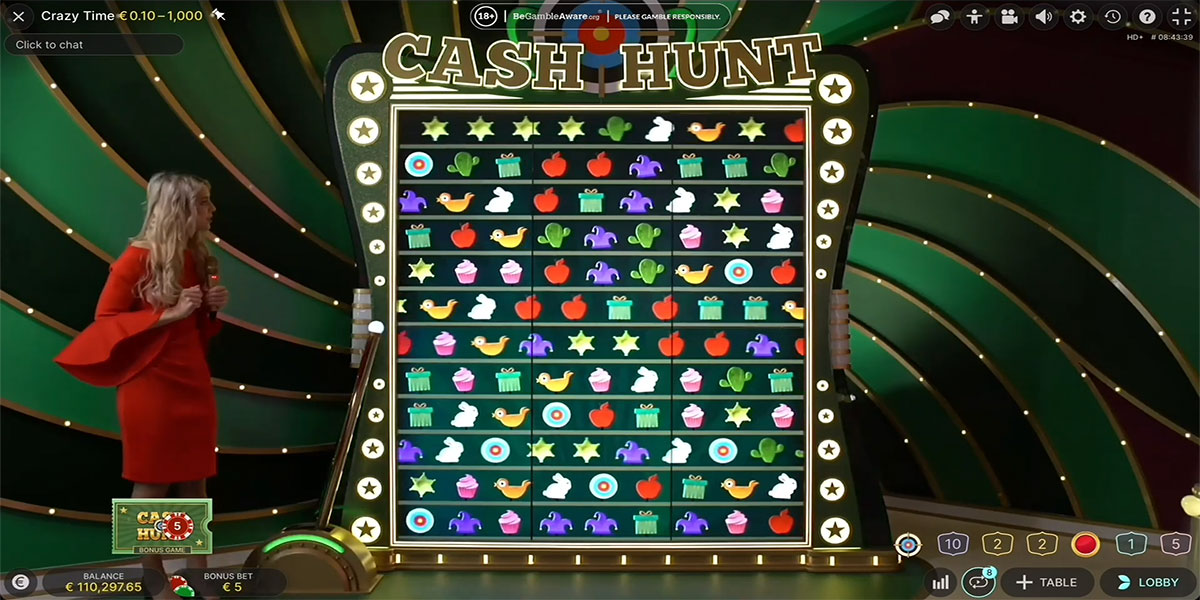 Crazy Time CashHunt