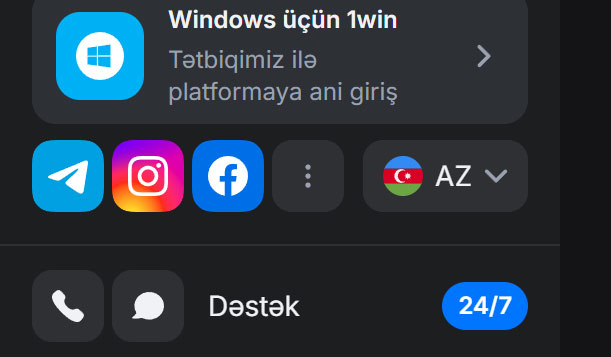 1Win Casino mijozlarni qo'llab-quvvatlash