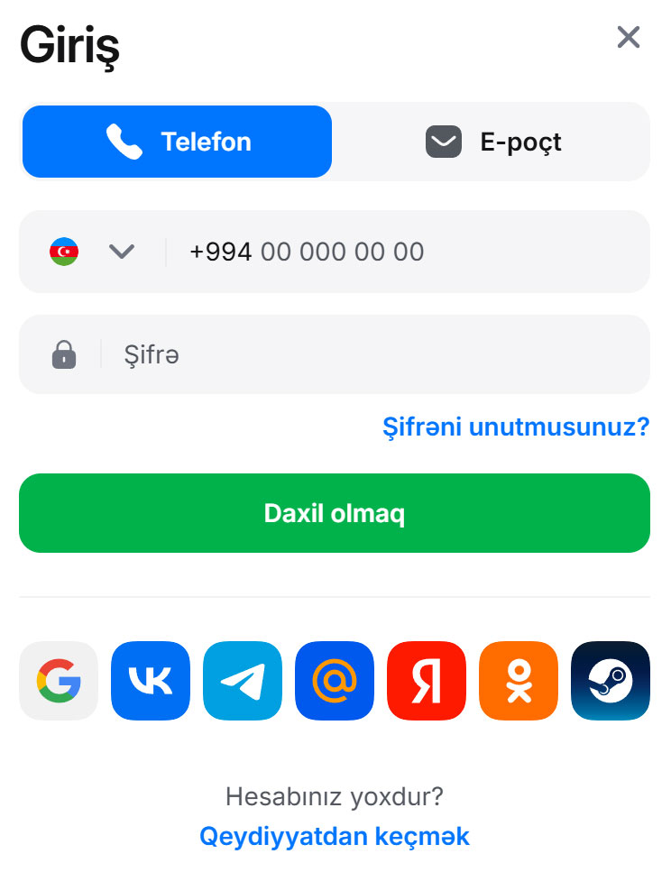 1Win Casino-ga kirish