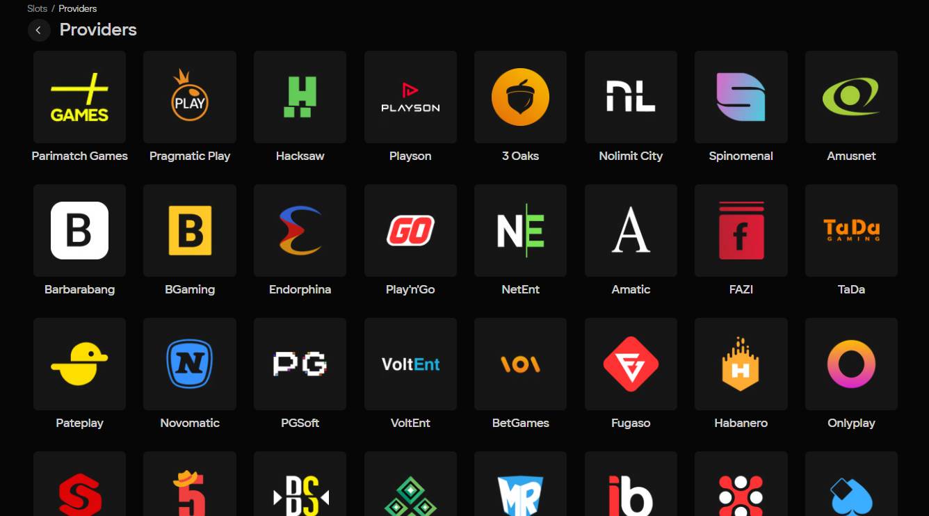 parimatch-casino-slot-game-providers