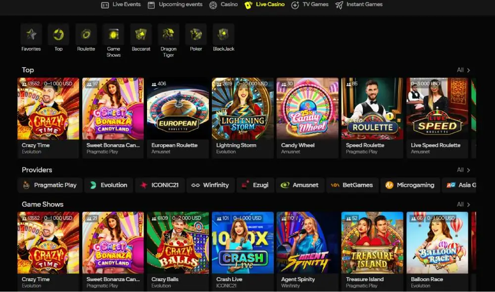 parimatch-live-casino